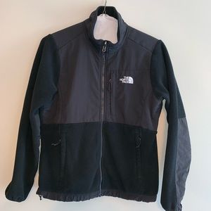 North Face Fleece Full Zip Jacket Medium Black